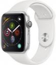 Apple Watch Series 4 44mm Silver Aluminum Case with White Sport Band MU6A2LL/A GPS Only