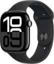 Apple Watch Series 10 46mm Jet Black Aluminum Case with Apple OEM Band A2999 GPS Only