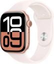 Apple Watch Series 10 42mm Rose Gold Aluminum Case with Apple OEM Band A2997 GPS Only