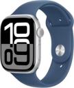 Apple Watch Series 10 46mm Silver Aluminum Case with Apple OEM Band A2999 GPS Only