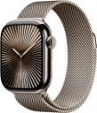 Apple Watch Series 10 46mm Natural Titanium Case with Milanese Loop A3003 GPS Cellular