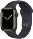 Apple Watch Series 7 41mm Green Aluminum Case with Apple OEM Band A2473 GPS Only